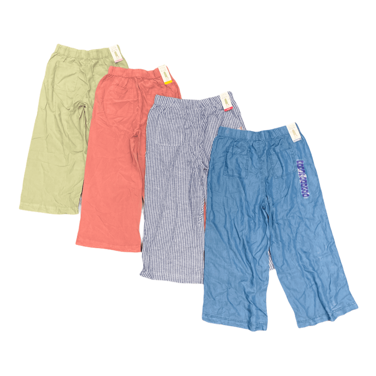 Thread & Supply Women's Super Soft Relaxed Fit Wide Leg Crop