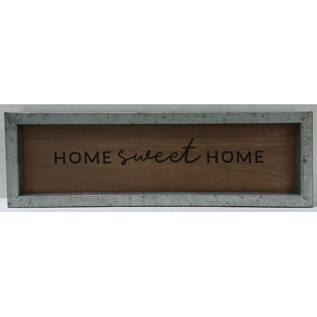 Home Décor Collection 12" Wood Home Sweet Home Box Sign
