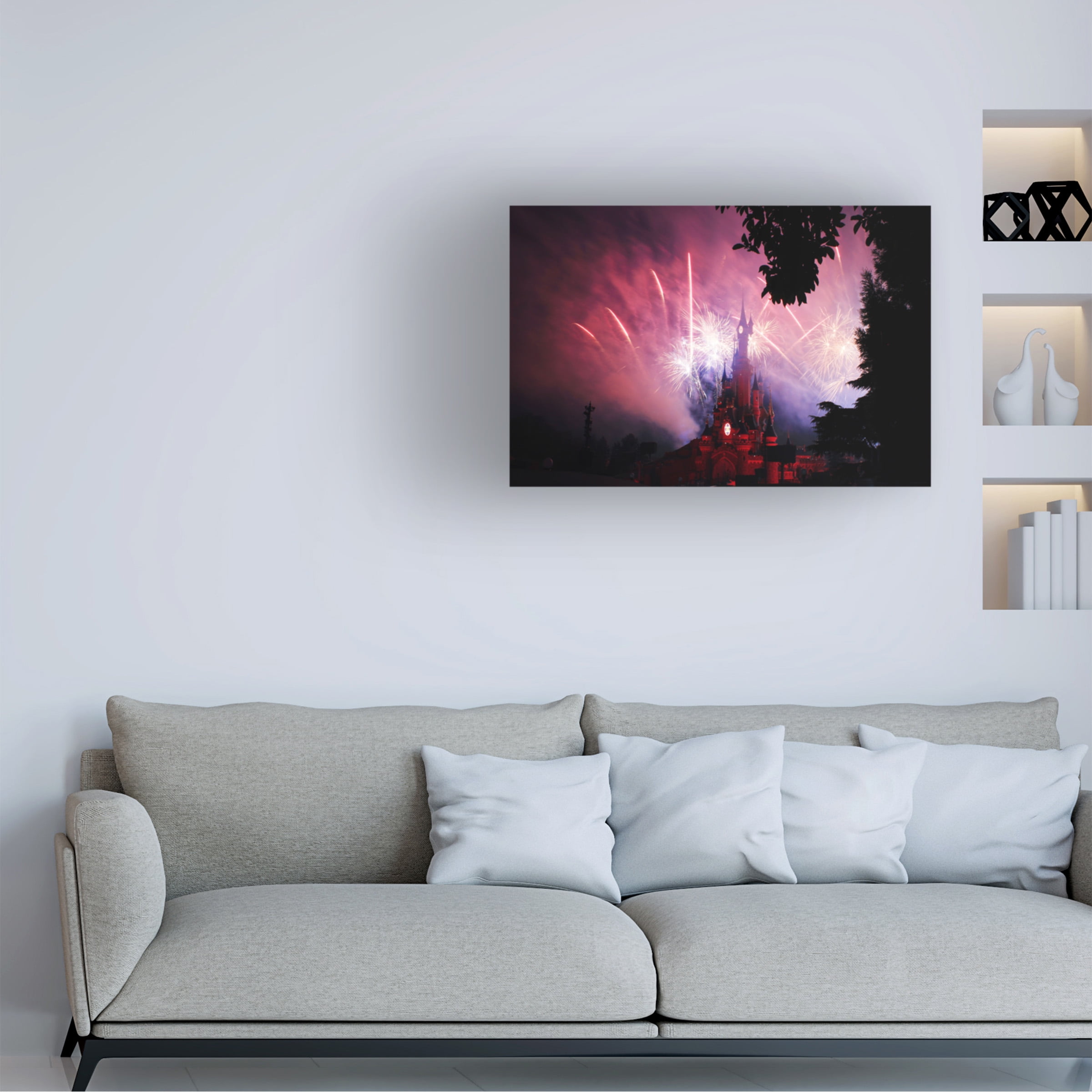 Anders Krogh 'Disney is a magical place' Canvas Art