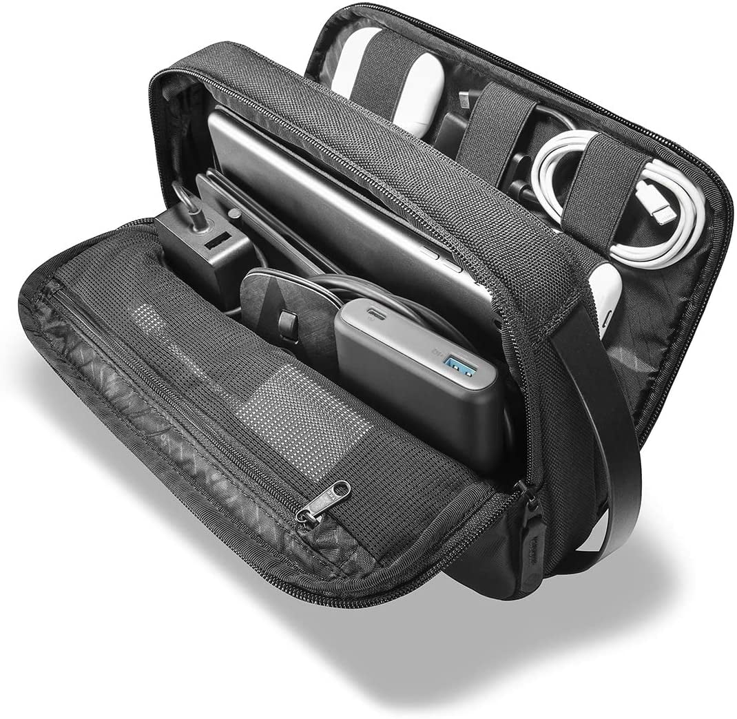 tomtoc Electronic Organizer Travel Universal Cable Kit Management