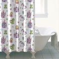 thumbnail image 4 of Fairy Tale Princess Pattern Shower Curtain 72"x72" ,Bathroom Decorative Shower Curtains Set with 12 Hooks,Modern Waterproof Washable Shower Curtain, 4 of 6