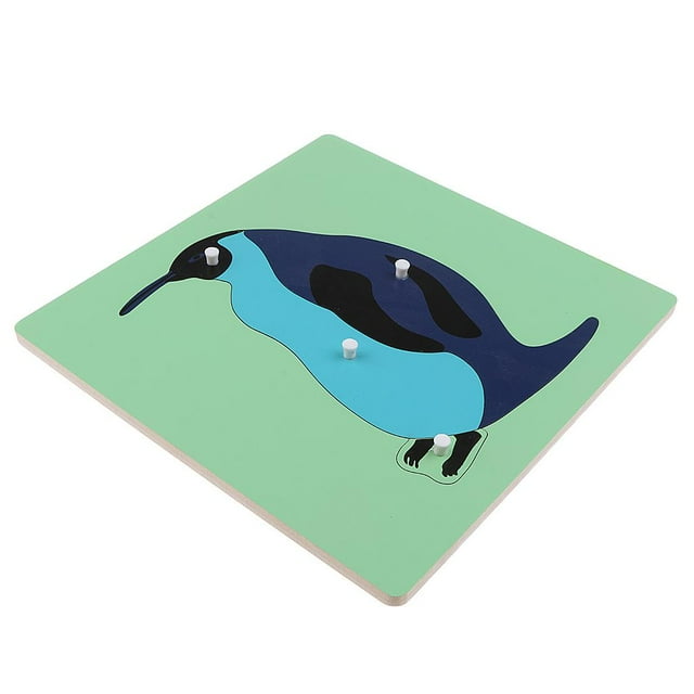 Rompecabezas de madera Montessori con animales, paneles y juguetes para bebés y niños.