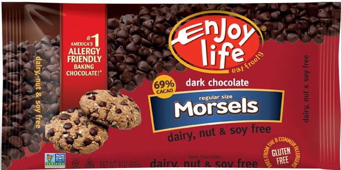 Enjoy Life Dark Chocolate Morsels, 9.0 OZ by Enjoy Life Natural Brands, LLC.