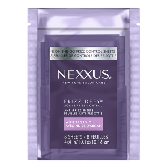 Nexxus Frizz Defy Anti-Frizz Sheets Active Frizz Control 8 Sheets