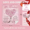 thumbnail image 6 of LHSHID 12 Year Old Girl Birthday Gifts Blankets 12th Birthday Gifts/Decorations for Girls Throw 12 Year Old Girl Gifts Ideas Girls Gifts Age 12 Best Gifts for Girls 12 Years Old 40"x50", 6 of 7