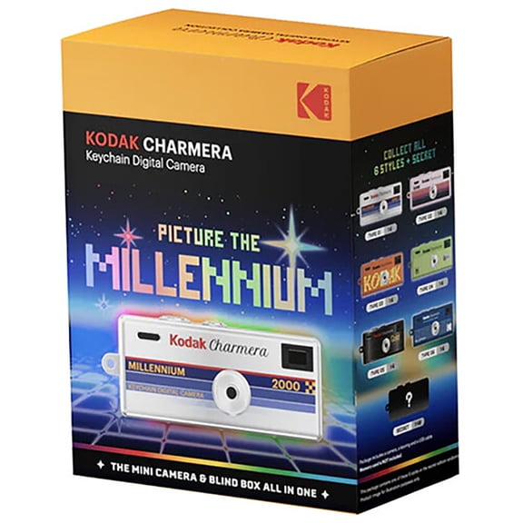 Kodak Charmera Millenium Edition 1.6MP Keychain Digital Camera, Blind Box