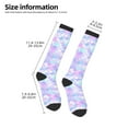 thumbnail image 5 of Balery Rainbow Scales Fun Novelty Socks Men'S Women'S Crew Socks Funny Crazy Novelty Socks Quirky And Cool Socks, 5 of 9