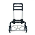 thumbnail image 4 of Portable Folding Collapsible Aluminum Cart Dolly Push Truck Trolley Black, 4 of 11