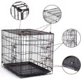 Hamster Cage with Removable Tray, Foldable Small Animal Cage for Travel ...