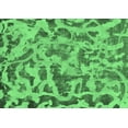 thumbnail image 1 of Ahgly Company Indoor Rectangle Abstract Emerald Green Modern Area Rugs, 2' x 3', 1 of 4