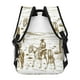 thumbnail image 4 of Disketp Western Desert Cowboys Mochila Estampada para Hombre y Mujer – Mochila Ligera Clásica con Múltiples Bolsillos para Universidad, Trabajo y Viajes-One Size, 4 of 5