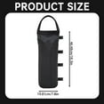 thumbnail image 4 of Canopy Weight Bags, Black Sandbags for Tent, 4-Pack Canopy Weight Bags, Heavy-Duty Sandbags for Gazebo Tent Legs, Outdoor Market Stall Weights with Carry Handles, 4 of 5