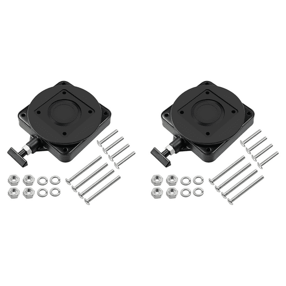 2Pack 2207003 Low-Profile Swivel Base Compatible with for Ca-Nnon 3991913 Downrigger Mount