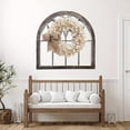 thumbnail image 4 of Easter Decor Spring Wreaths for Indoors, Outdoor Front Porch Decor Window Hanging Wreath with Bow, Indoor Holiday Wreath Farmhouse Wreath, 4 of 7