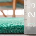 thumbnail image 2 of nuLOOM Handmade Ombre Shag Area Rug, 2' 6" x 8', Runner,  Turquoise, 2 of 5
