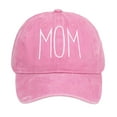 thumbnail image 4 of Sombrero de béisbol Yinane bordado para mamá rosa, 4 of 5