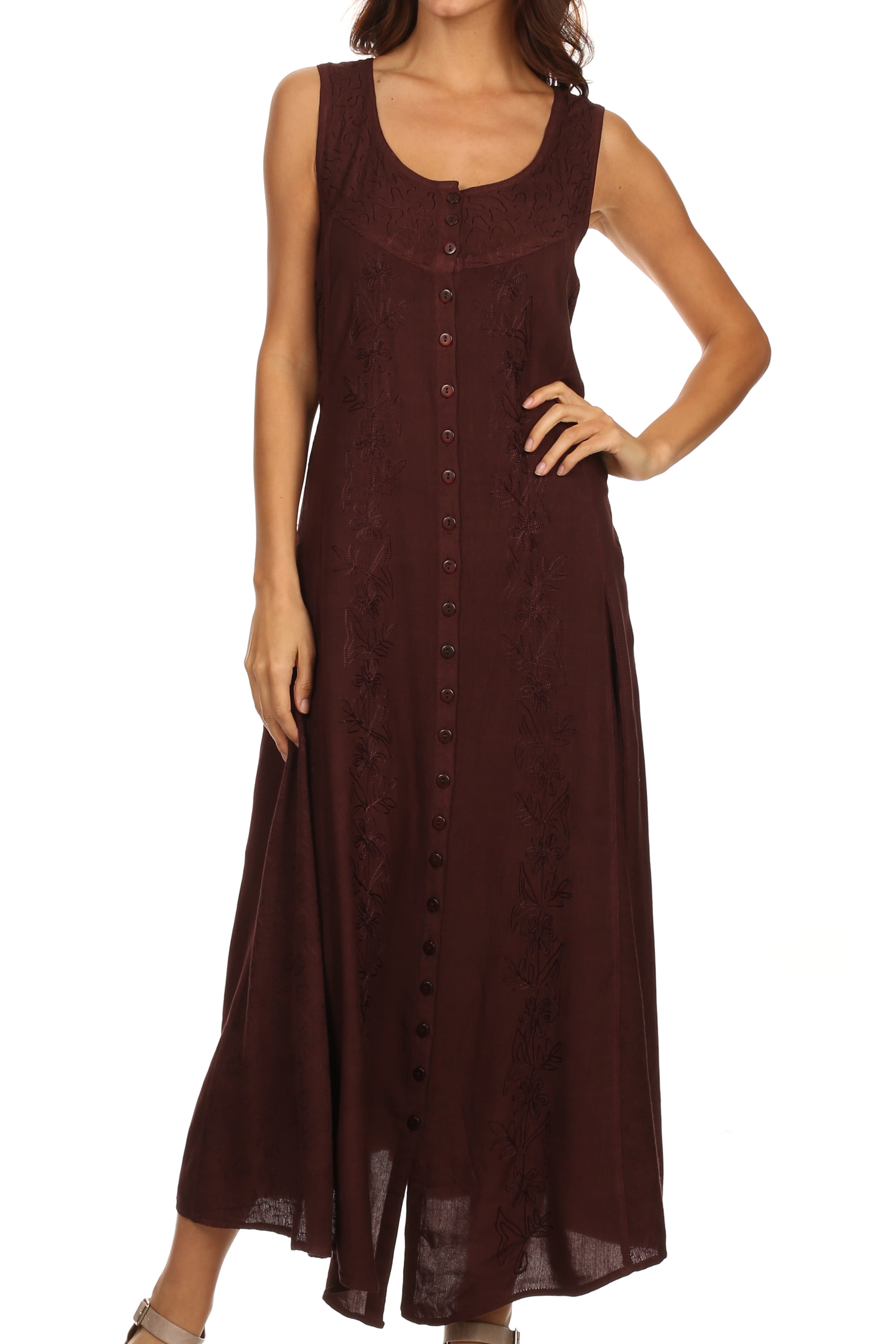 sakkas calliope corset style dress Sakkas Calliope Corset Style Dress - Rose - S/M