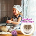 thumbnail image 4 of Valentines Day Decorations - Heart Shaped Silicone Mold for Candle Making Soap Mold Cake Mold Resin Mold DIY Craft Mold Valentine's Day Baking Mold Chocolate Mold Wax Melt Mold Heart Shape Molds D, 4 of 7