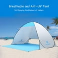 thumbnail image 3 of Walmeck Automatic Instant Pop-up 70.9'' x 59'' Beach Tent, 3 of 8
