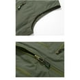 thumbnail image 5 of Men's Spring/Summer Casual Collar Cargo Vest - Nylon Multi-Pocket Outdoor Coat, 5 of 6