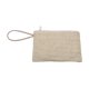 thumbnail image 2 of Mujer Bolso de mano de paja tejido para verano con cierre de cremallera, bolso casual portátil para playa, vacaciones y uso diario, beige o caqui, 2 of 6