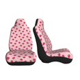 thumbnail image 3 of Pofeuu Strawberries Print Automotive Car Seat Covers Flat Cloth Full Set Seat Covers,Car Seat Covers front seats for Cars Trucks and SUVs-1, 3 of 9