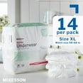 thumbnail image 2 of McKesson Super Underwear, Incontinence, Moderate Absorbency, XL, 14 Ct, 2 of 9