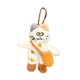thumbnail image 5 of Llavero de peluche de gato, bonito llavero de muñeca artesanal para bodas, regalos de viaje para mujeres Marrón, 5 of 8
