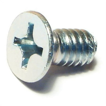 

1/4 -20 x 1/2 Zinc Plated Steel Coarse Thread Phillips Flat Head Machine Screws MSCFS-498