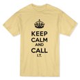 thumbnail image 1 of Keep Calm and Call I.T. Men's Vegas Gold T-shirt, 1 of 1