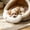 White, variant on U-Shaped Pet Calming Pillow Soft Neck Support Washable Sleep Cushion for Small Dogs Cats,Blue