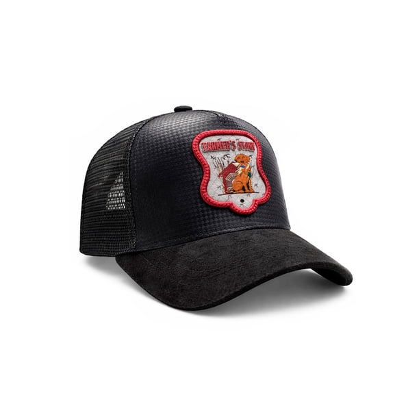 KNITE Gorra Farmer Dog Blue Trucker Hombre Ajustable Estilo Agro Granja Western