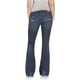 thumbnail image 2 of Aeropostale Womens Hailey Super Low Rise Flared Jeans, Azul, 1/2 Regular, 2 of 3