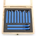 thumbnail image 5 of Set 11pcs Metal Carbide Welding CNC Lathe Tools Carbide Brazed Tipped Cutter Tool Bit Cutting Kit  8mm 10mm Optional, 5 of 5