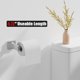 thumbnail image 5 of Juego De Accesorios De Baño De Níquel Cepillado De 15 Piezas: Barra Para Toallas De 23,6 Pulgadas, Aro Para Toalla, Soporte Para Papel Higiénico Y Ganchos, Herrajes Para Baño Montados En La Pared, Res, 5 of 5