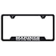 thumbnail image 2 of Automotive Gold Laser Etched Textured Black The Few The Proud Cut-Out Frame, 2 of 2