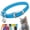 Light Blue, variant on CollarDirect Leather Cat Collar with Removable Bell – Safety Elastic Strap (Breakaway Alternative) – Kitten Collar for Small & Big Boy & Girl Cats