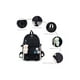 thumbnail image 2 of Set de Mochila / Bolsas Petukita Box Escolar Estudiante Lapicera Tote Lona Negro Petukita Box Kawai, 2 of 6