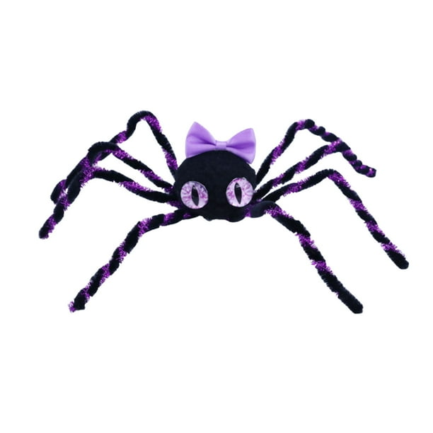 Decoraciones de Halloween, adornos de Halloween, regalos de Halloween, accesorios de diseño del lugar de la fiesta de Halloween, decoración de araña, decoración de araña, baratija de araña