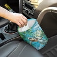 thumbnail image 3 of Jeiento Sea Turtle Car Trash Cans Hanging Bag for Camping Travel Accessories Collapsible Auto Waste Basket Container with Adjustable Strap Palm Leaves Vehicle Trash Can, 3 of 7