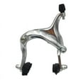 thumbnail image 1 of 61-79mm Long-reach Rear & Front C Caliper Brake Set Bike Side Pull Polished Silver-Rear, 1 of 4