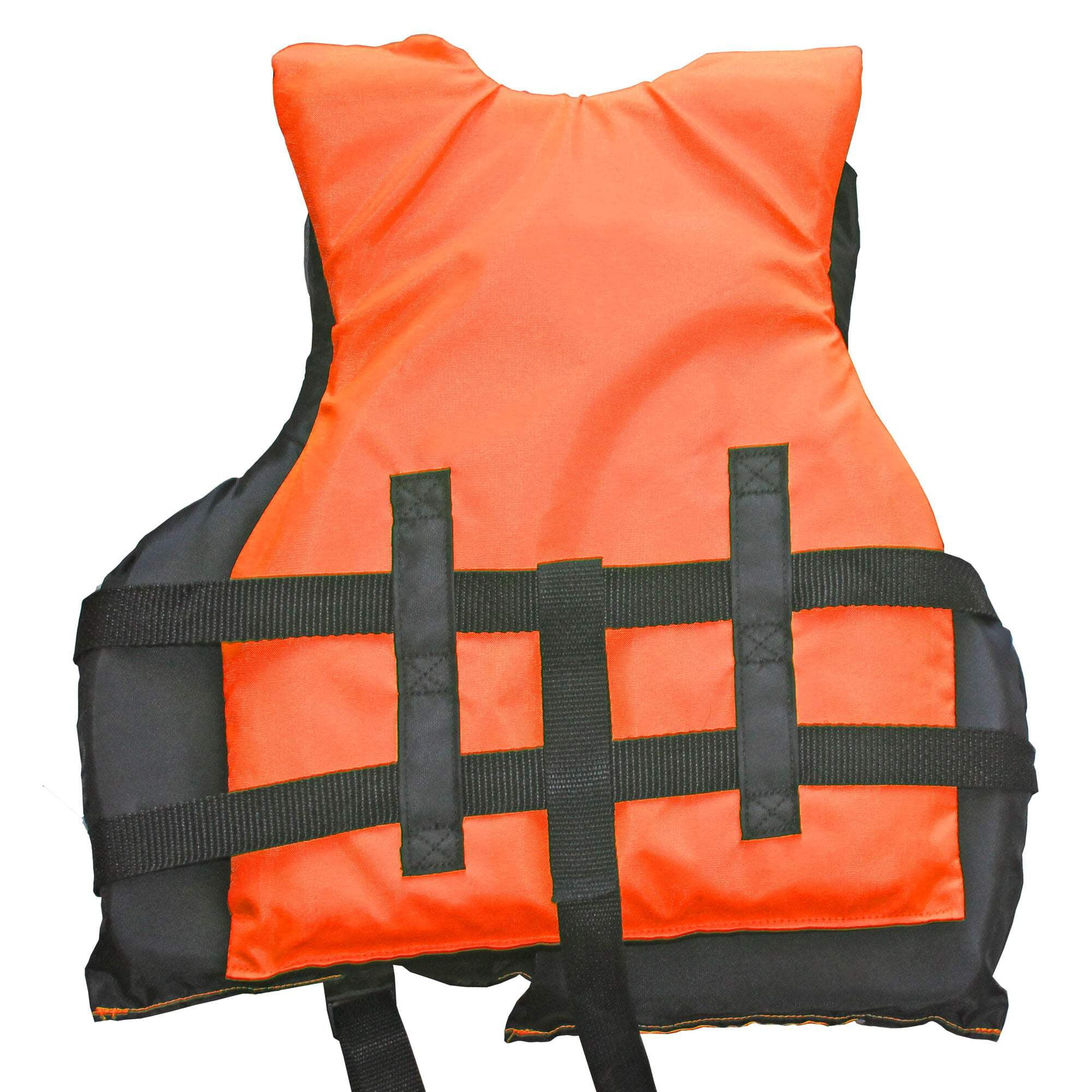 Hardcore Water Sports High Visibility Adult Life Jacket Vest with Additional Leg Strap Purple | USCG Approved PFD