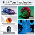 thumbnail image 2 of Epelay PLA 3D Printer Filament, Galaxy Glitter, 4 × 250g, 1.75mm, 2 of 8