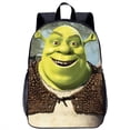 thumbnail image 3 of Shrek-mochila escolar con estampado de dibujos animados para niños y niñas, bolsa de viaje para ordenador portátil de 17 pulgadas, temporada escolar, 3 of 4