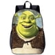 thumbnail image 3 of Shrek-mochila escolar con estampado de dibujos animados para niños y niñas, bolsa de viaje para ordenador portátil de 17 pulgadas, temporada escolar, 3 of 4