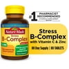 Nature Made Stress B Complex with Vitamin C and Zinc Tablets, Dietary Supplement, 80 Count