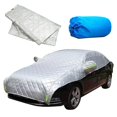 thumbnail image 4 of Car Cover Against Hail, Hail Protector Car Cover,Hail Blanket with Side Mirrors Protector for Cars,UV Protection Auto Cover,Windshield Hail Protector,4 Layers Car Cover All Weather Protection, 4 of 8