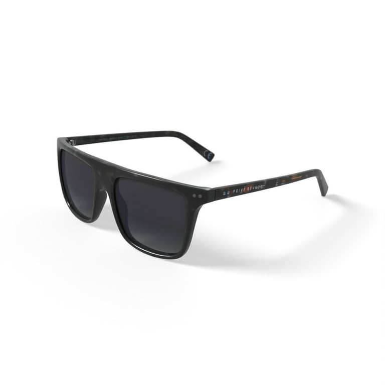 Prive Revaux Men's Rx'able Fashion Polarized Sunglasses, 'The