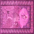 thumbnail image 1 of Ahgly Company Indoor Square Persian Pink Traditional Area Rugs, 7' Square, 1 of 4