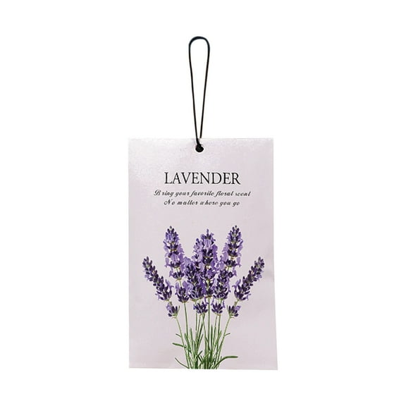 4 Pcs Scented Sachet Hanging Aromatherapy Bag Lavender Wardrobe Fragrance for Closet Drawer Shoes Suitcase Air Freshener Light Purple
